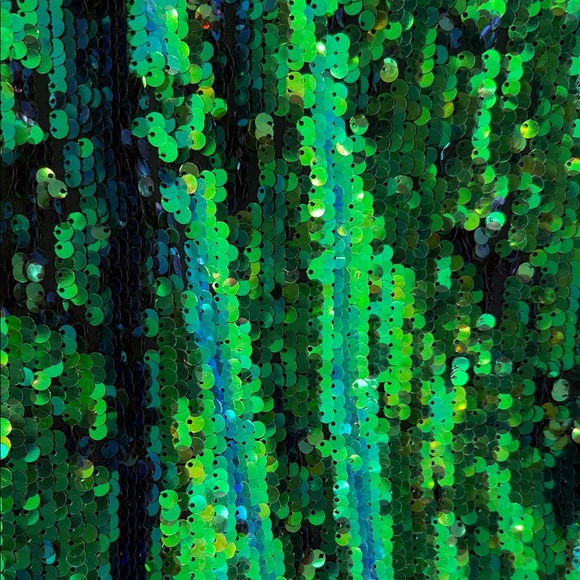 Dress the Population Emerald Sequin Mini Dress - Picture 4 of 4